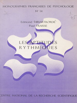 cover image of Les aptitudes rythmiques